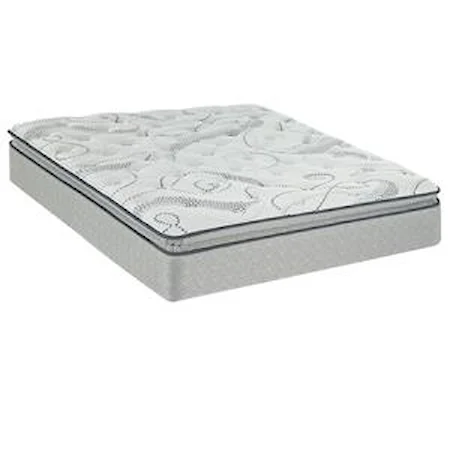 Queen Plush Euro Pillow Top Mattress and Reflexion Up Adjustable Base